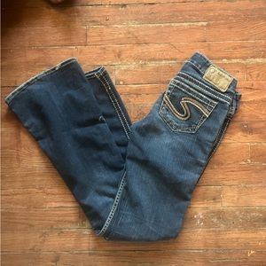 Silver bootcut jeans 25/33